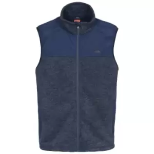 Image of Trespass Mens Leafminer Fleece Gilet (XL) (Navy Melange)