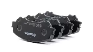 Image of BREMBO Brake pad set PRIME LINE P 56 100 Brake pads,Brake pad set, disc brake RENAULT,NISSAN,Kadjar (HA_, HL_),Qashqai II (J11, J11_),X-TRAIL (T32)