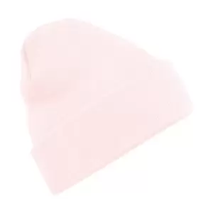 Image of Beechfield Unisex Original Cuffed Beanie Winter Hat (One Size) (Pastel Pink)