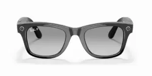 Image of Ray-Ban Sunglasses Stories RW4002/S Wayfarer Polarized 601/T3