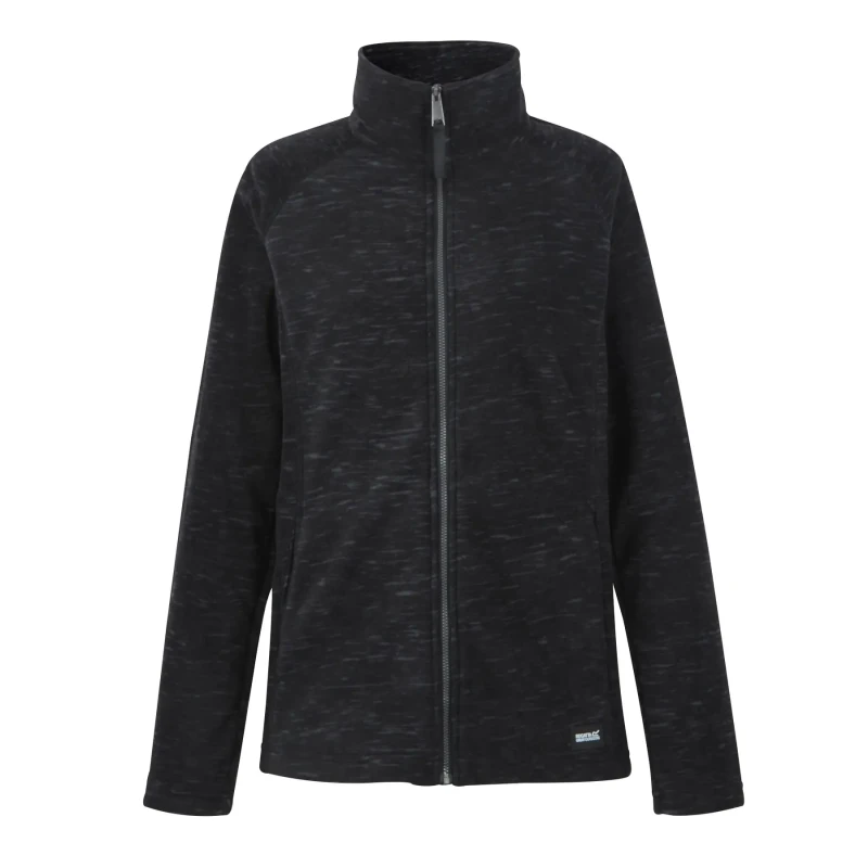Image of Womens full-zip fleece Regatta Mayse Noir Female 48