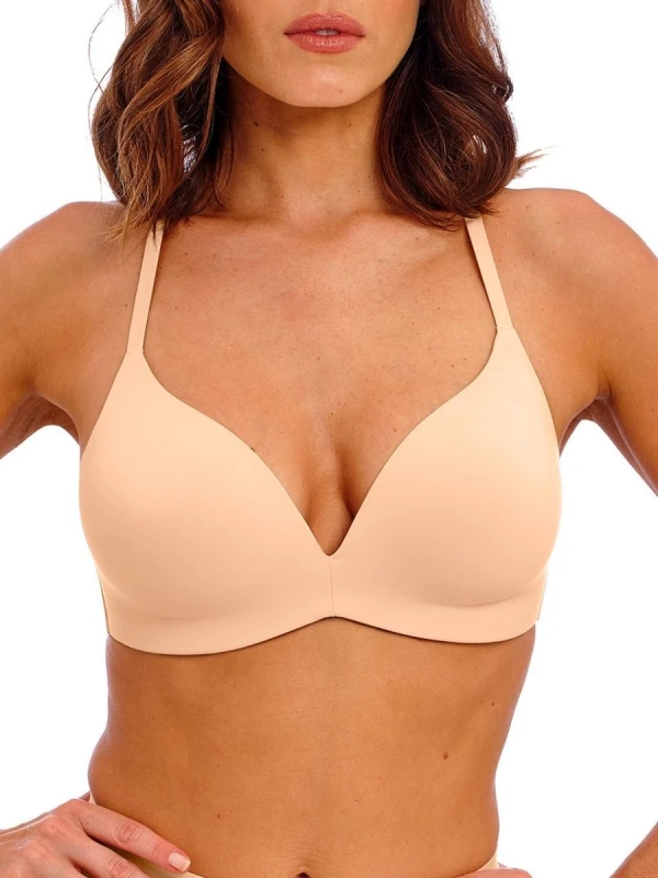 Image of Wacoal Womens Ines Secret Contour Bra in Beige Size: 30D Beige Female 30D
