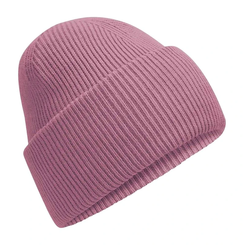 Image of Beechfield Beechfield Men Classic Deep Cuffed Beanie in Purple Purple One Size Male 5063470574414