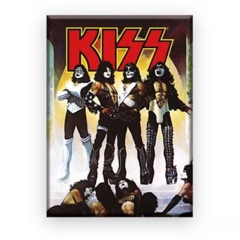 Image of Kiss Love Gun Flat Magnet