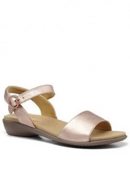 Image of Hotter Tropic Ankle Strap Sandals - Rose Gold