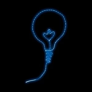 Image of MYO Neon Blue - Moving Light