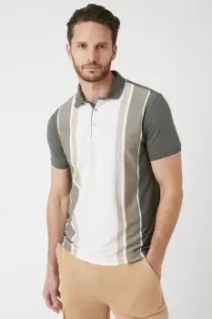 Image of Short Sleeve Bowling Stripe Polo