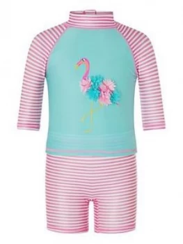 Image of Monsoon Baby Flamingo 2 Pack Sunsafe - Turquoise