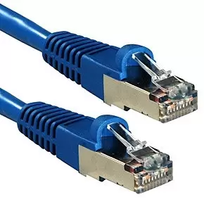 Image of Lindy 47154 networking cable Blue 15 m Cat6a S/FTP (S-STP)