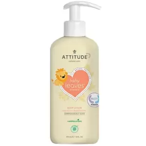 Image of Attitude Baby Leaves Natural Body Lotion - Pear Nectar