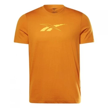 Image of Reebok Road Trip T Shirt Mens - Radiant Ochre