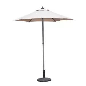 Image of Sturdi Round 2m Aluminium Parasol (base not included) - Taupe