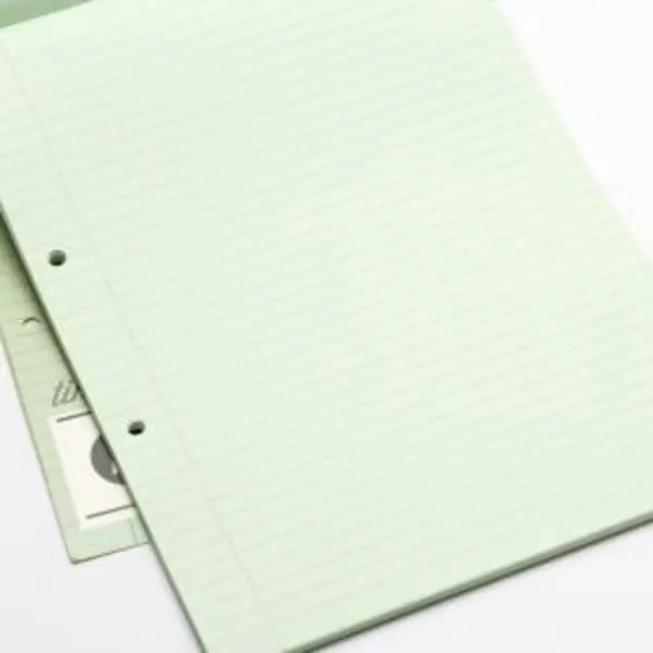 Image of Rhino A4 Special Refill Pad 50 Leaf Feint Ruled 8mm With Margin Green EXR14797VC
