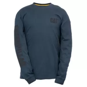 Image of Trademark Banner Long Sleeve T-Shirt Marine Small