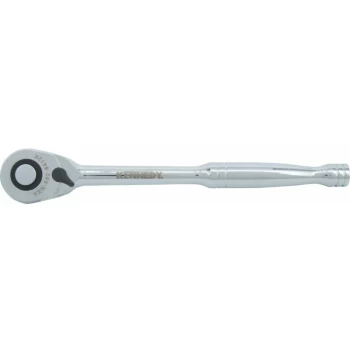 Image of Kennedy-pro - 1/2' Sq. Dr. Q/R 72T Ratchet Handle - Steel