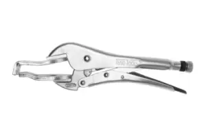 Image of Teng Tools 407AS 11" Welding Power Grip Pliers - Self-Locking - Nickel Plated