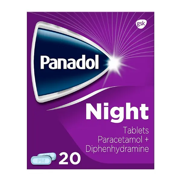 Image of Panadol Night Pain 20 Tablets