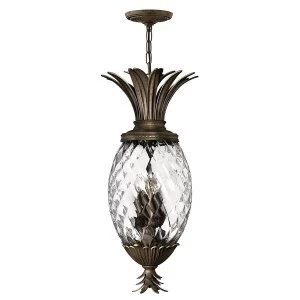 Image of 4 Light Ceiling Pendant Pearl Bronze, E14