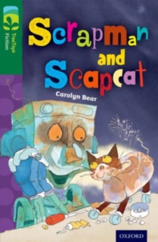 Image of Carolyn Bear Oxford Reading Tree TreeTops Fiction: Level 12 More Pack B: Scrapman and Scrapcat Book Multi unisex
