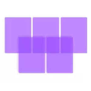 Image of Tinted Page Overlay A4 Pack of 5, Purple