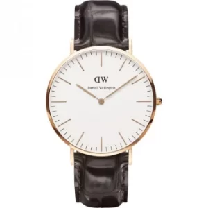 Image of Mens Daniel Wellington Classic 40 York Watch