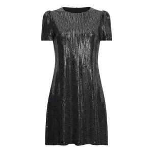 Image of Mela London Silver 'Gemia' Tunic Dress - 8