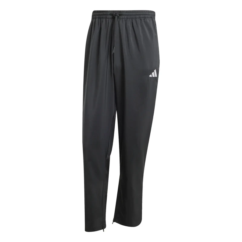 Image of Adidas Open Hem Jogging Trousers adidas Essentials Small Logo Stanford Noir Male M
