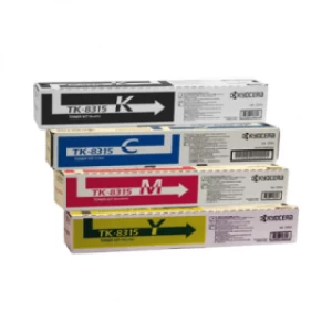 Image of Kyocera TK8315K Black Laser Toner Ink Cartridge