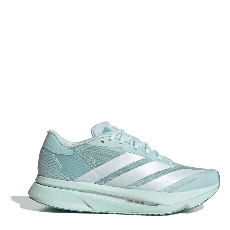 Image of adidas ADIZERO SL2 Running Shoes Womens Fast Neutral Road Running Shoes 4 (36.7) Green 21020315240