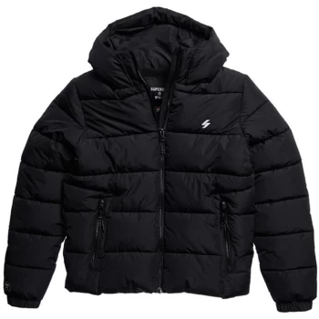 Image of Superdry Sports Padded Jacket - Black 02A
