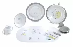 Image of Crockery Set with Thermal Dish, Busybears
