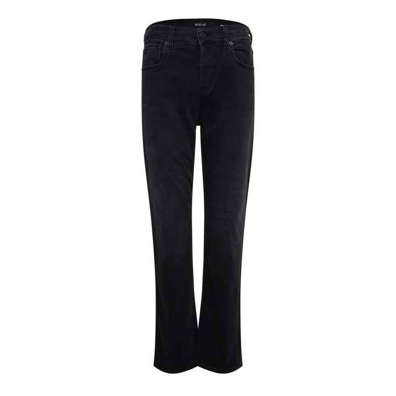Image of Replay Maijke Straight-Fit Jeans Black female 29XS