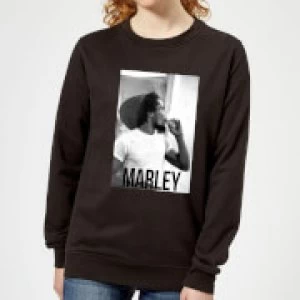 Image of Bob Marley AB BM Womens Sweatshirt - Black