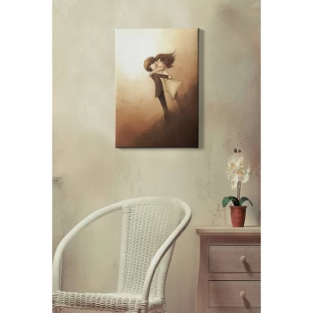 Image of Kanvas Tablo (50 x 70) - 178 Multicolor Decorative Canvas Painting