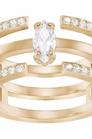 Image of Ladies Swarovski Jewellery Gray Ring 5294981