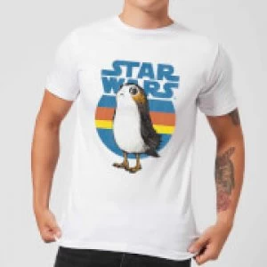 Image of Star Wars Porg Mens T-Shirt - White - M