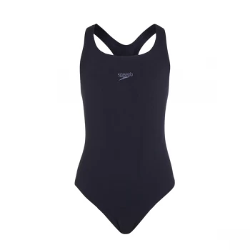 Image of Speedo Endurance+ Medalist Swimsuit Junior 5-6 Years / 24" Navy