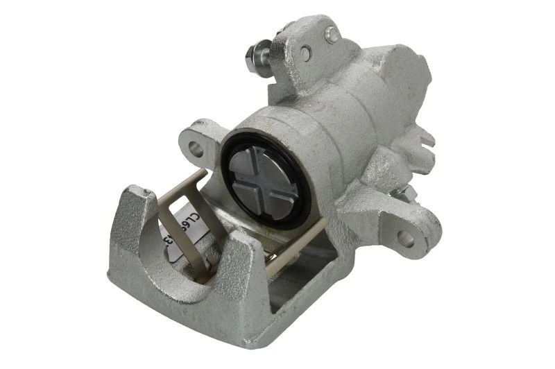 Image of BREMBO F 28 084 Brake caliper ESSENTIAL LINE Rear Axle Left Grey Cast Iron Brake Caliper (78)