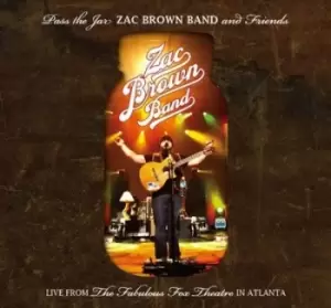 Image of Zac Brown - Pass the Jar: Zac Brown Band & Friends Help Rebuil CD Album - Used