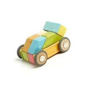 Image of 42 Piece Tegu Magnetic Wooden Block Set Tints