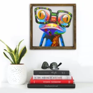 Image of MZM522 Multicolor Decorative Framed MDF Painting