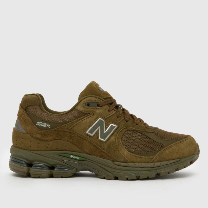 Image of New Balance 2002 Trainers Army Green, 7