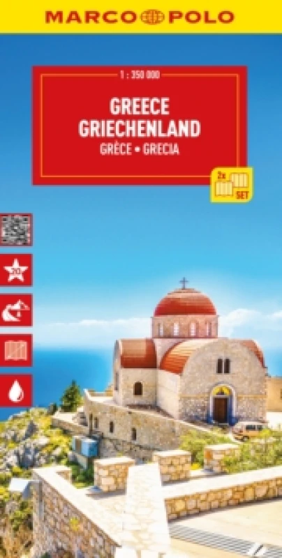Image of Greece & Islands Marco Polo Map Sheet map, folded