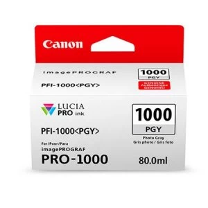 Image of Canon PFI1000 Photo Grey Ink Cartridge