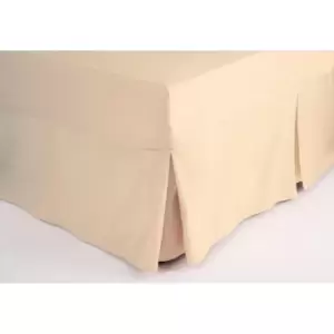 Image of Fitted Sheet Valance Single Cream