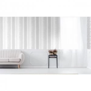 Image of Sublime Grey and White Summertime Ombre Stripe Wallpaper - One size