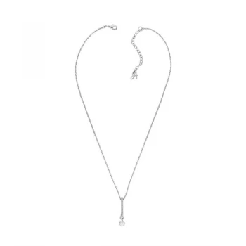 Image of Adore Linear Pave & CZ Necklace