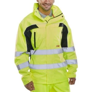 Image of BSeen M Hi Viz Jacket Saturn Yellow