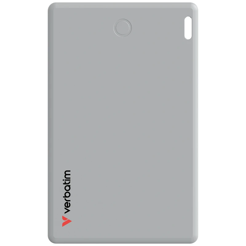 Image of Verbatim My Finder Card Bluetooth Item Finder 1 pack Silver