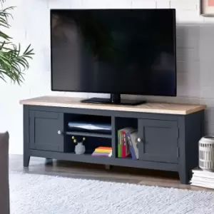Image of Julian Bowen Bordeaux TV Unit Dark Grey